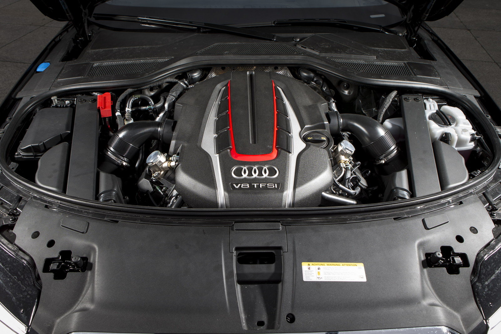 Audi S8 Sport V8 Twin Turbo 4 litre engine