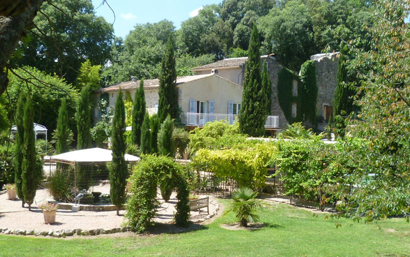 Bastide de la riviere and the olive house