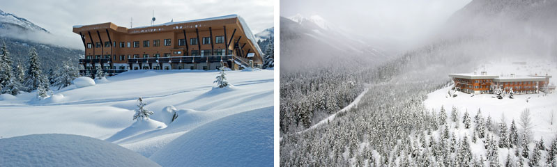 Bugaboos Lodge in British Columbia Canada CMH Heli-skiing 