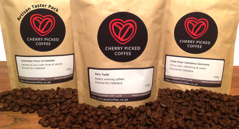 Cherry Picked Coffee Artisan Taster Pack