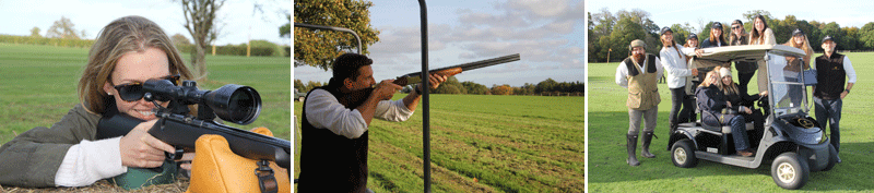 Clay and Rifle Shooting at Cowdray