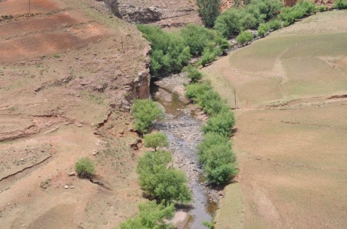 Khubelu River with little water left