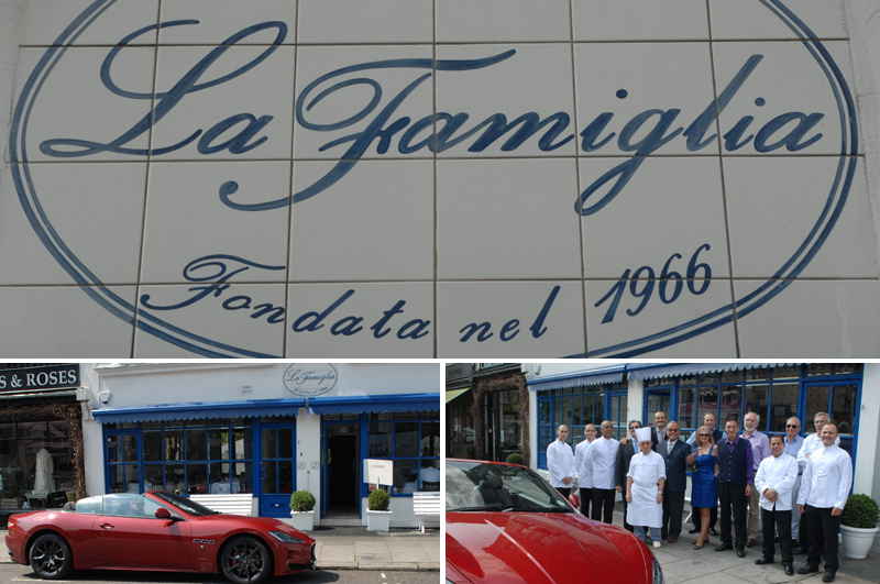 Maserati GranCabrio Sport at La Famiglia