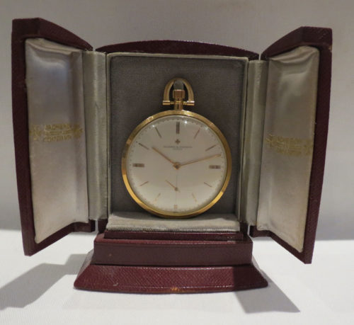 Vacheron and Constantin Ultra Slim 18 carat gold Pocket Watch