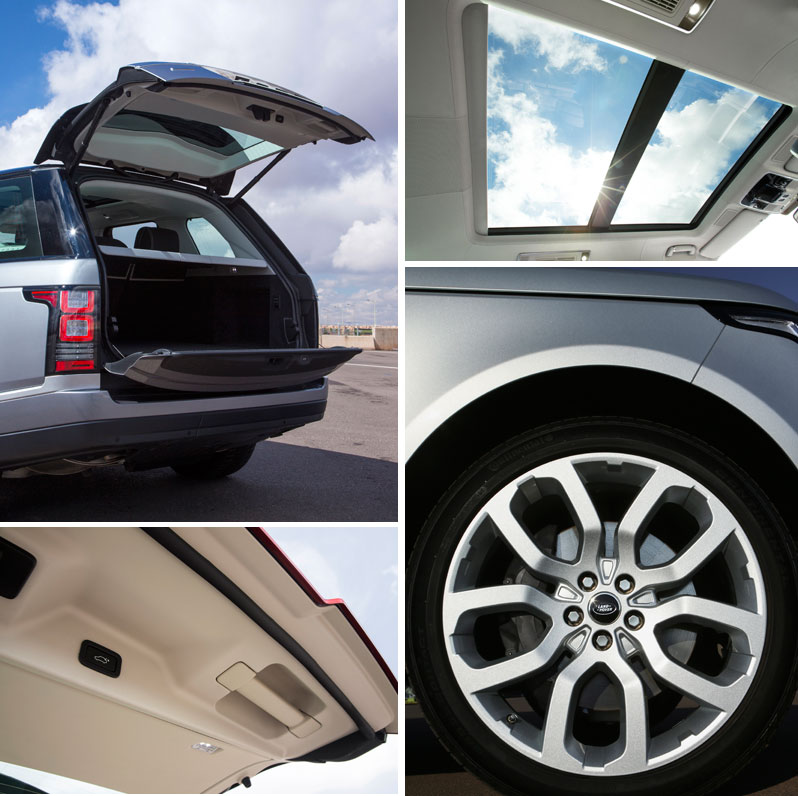 Range Rover Vogue Panoramic Roof and New 5 Spoke Wheel Design