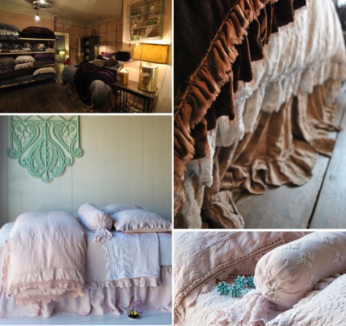 Spring and Summer Linens and Sumptuous Velvets