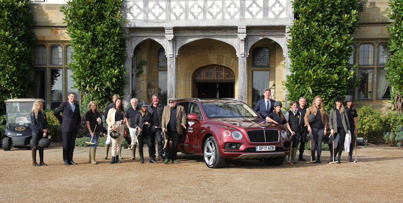 Team photo of House Guests at Cowdray House