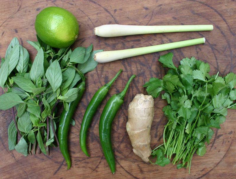 Ultimate Thai Green Curry Paste Ingredients