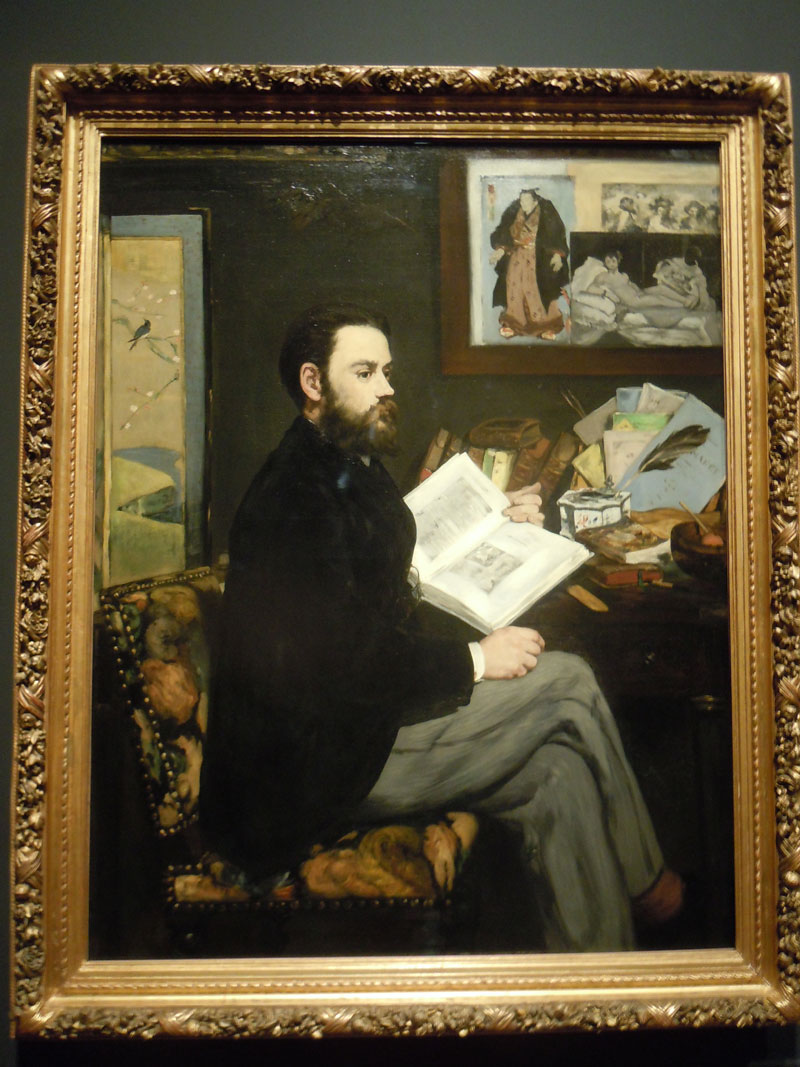 Portrait of Emile Zola