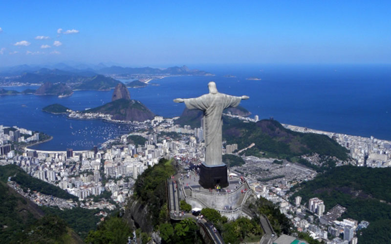 Rio de Janeiro Brazil Iconic Statue of Jesus