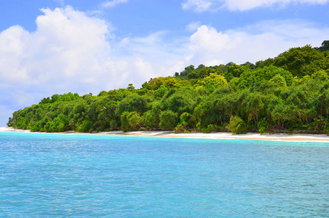 Similan Island deserted beach
