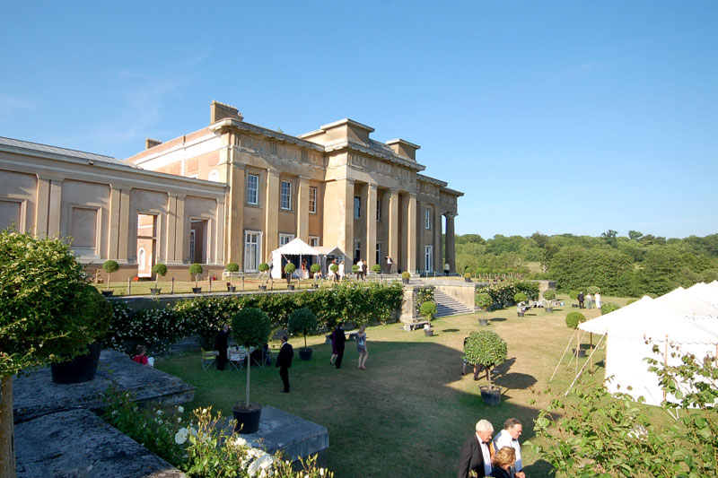 The Grounds of The Grange and outside dining